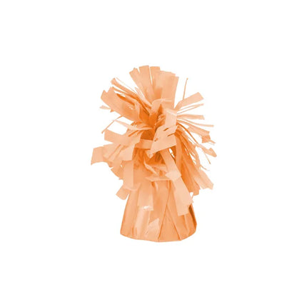 Poids de ballon orange Pastel 7cm 4pcs
