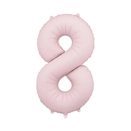 8 Year Figure Balloon Light Pink Empty 86cm