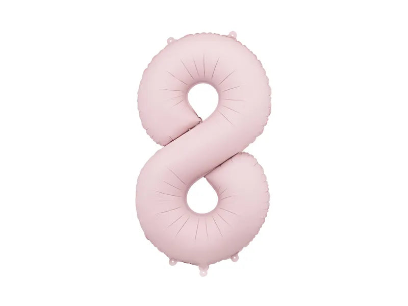 8 Year Figure Balloon Light Pink Empty 86cm