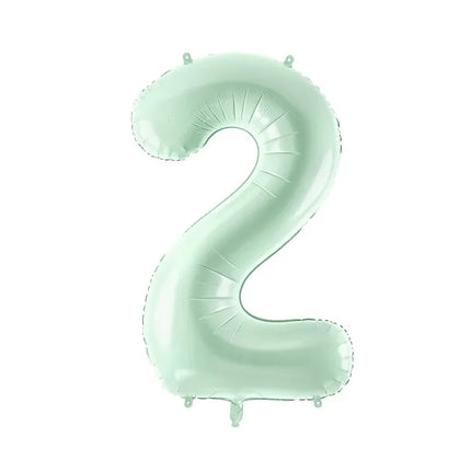 Ballon de 2 ans Vert Menthe 72cm