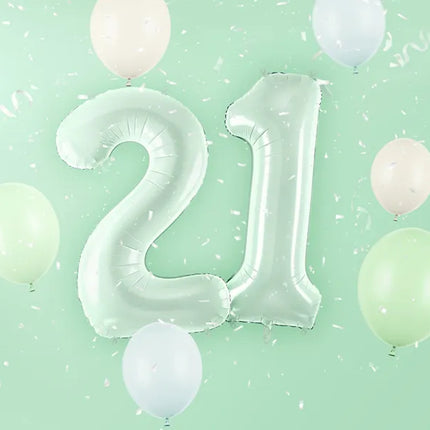 Ballon de 2 ans Vert Menthe 72cm