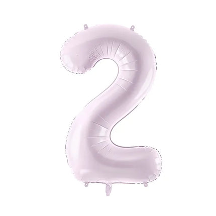 2 Year Figure Balloon Purple Empty 72cm