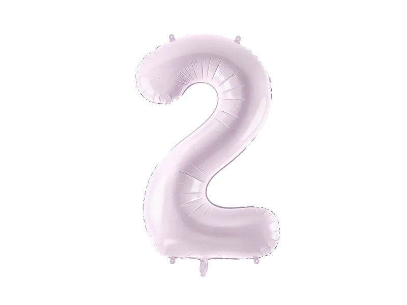 2 Year Figure Balloon Purple Empty 72cm