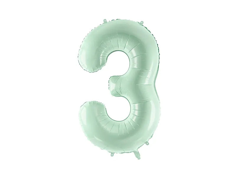 Ballon de 3 ans Vert Menthe 72cm