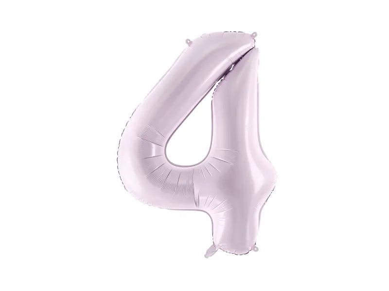 Ballon numéro 4 ans violet 72cm