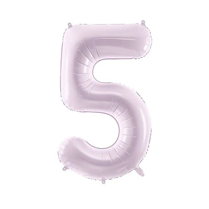 Ballon de 5 ans violet vide 72cm