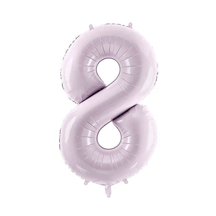 8 Year Figure Balloon Purple Empty 72cm