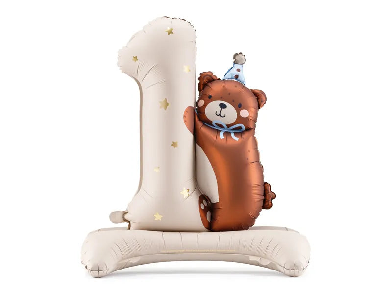 1 an Figure Ballon Ours 81cm