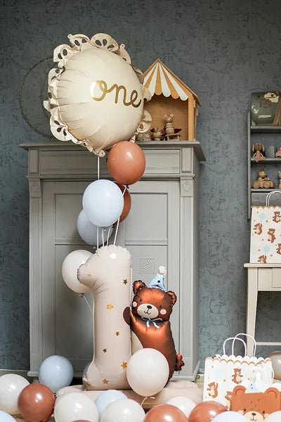 1 an Figure Ballon Ours 81cm