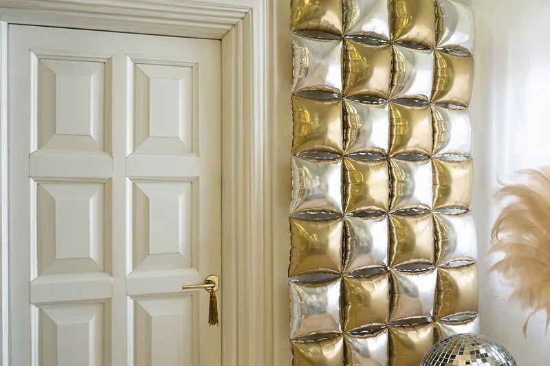 Ballon d'or et d'argent 35cm 4pcs