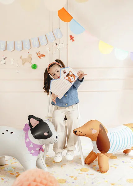 Ballon de baudruche Corgi 88cm Vide