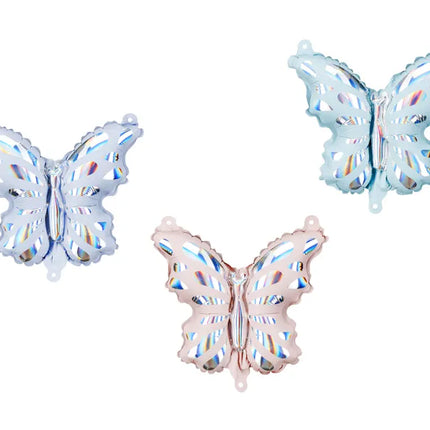 Ballon papillon 23cm 3pcs