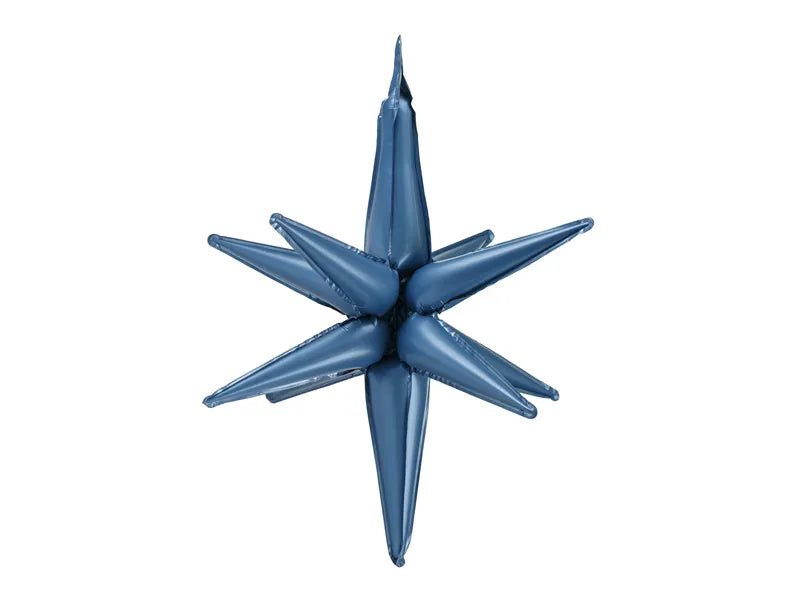 Ballon étoilé bleu 1,05 m
