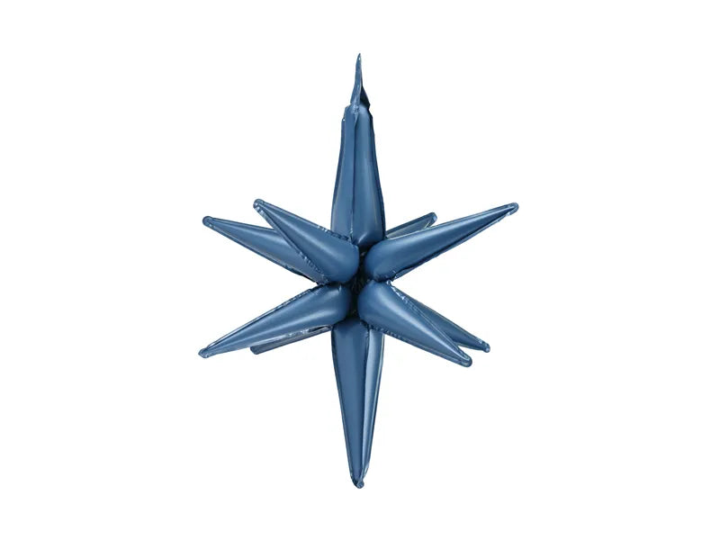 Ballon étoile bleu foncé 70cm