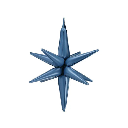 Ballon étoile bleu foncé 50cm
