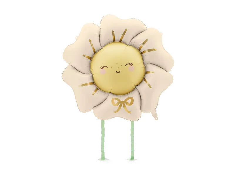 Ballon à l'hélium en forme de fleur vide 1.4m