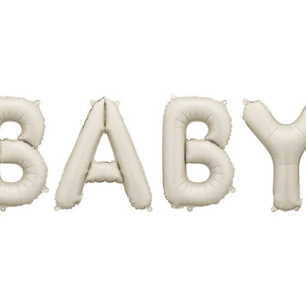 Ensemble de ballons pour bébé Beige 1.4m