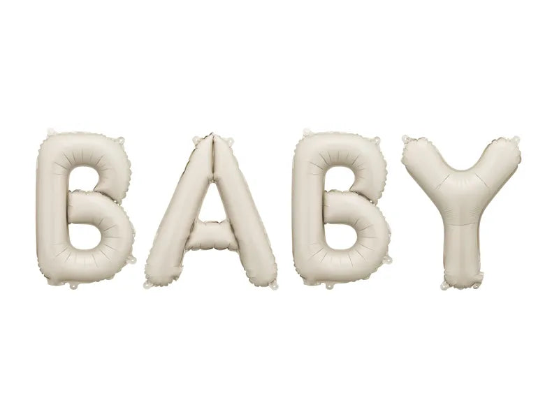 Ensemble de ballons pour bébé Beige 1.4m