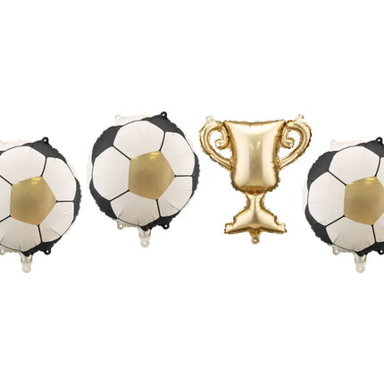 Ballons de football 33cm 4pcs