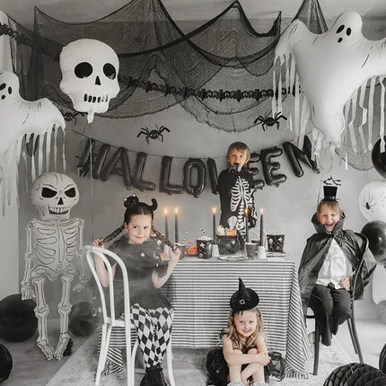Halloween Ballon à l'hélium Fantôme blanc vide 93cm