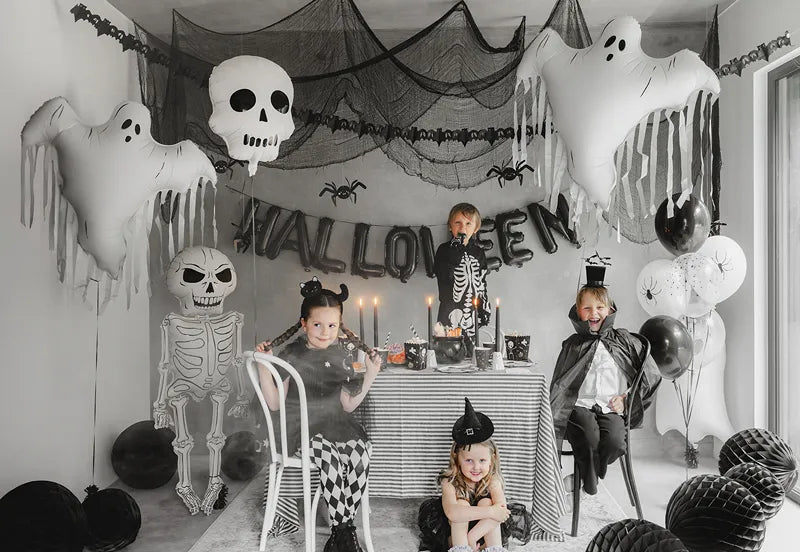 Halloween Ballon à l'hélium Fantôme blanc vide 93cm