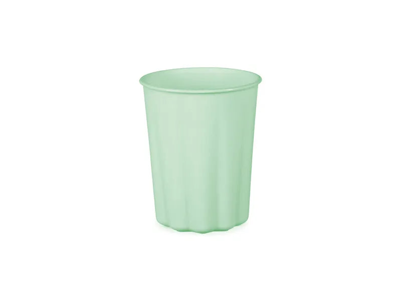 Gobelets turquoise en plastique 220ml 4pcs