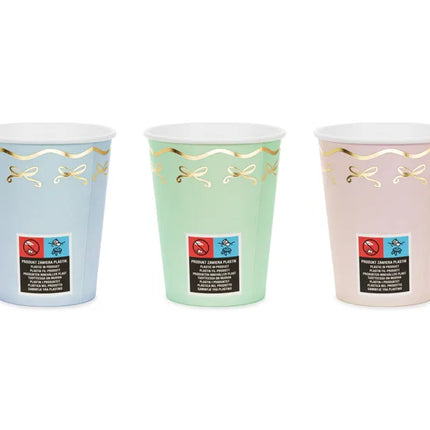 Gobelet coloré Pastel 220ml 6pcs