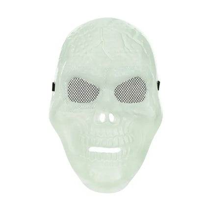 Masque d'Halloween Tête de mort qui brille dans le noir