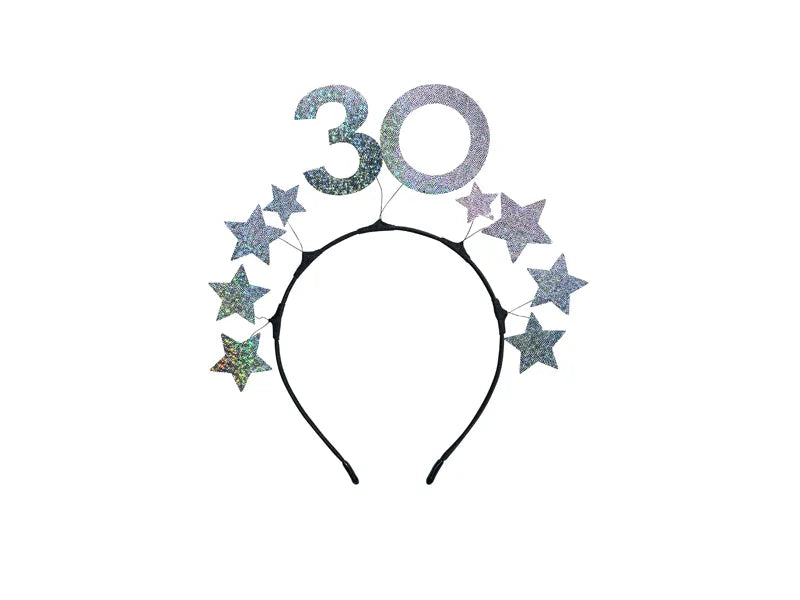 Bandeau de 30 ans en argent