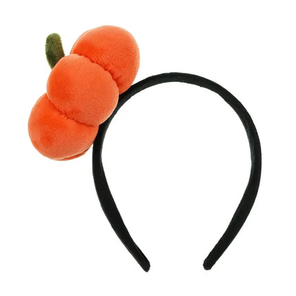 Bandeau de citrouille noir et orange