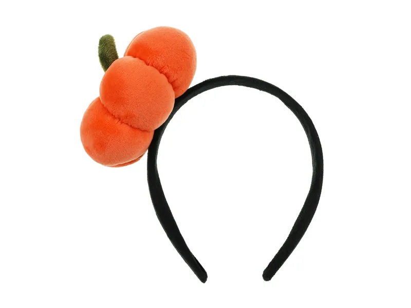 Bandeau de citrouille noir et orange
