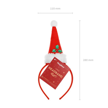 Bandeau de Noël Mini bonnet de Noël