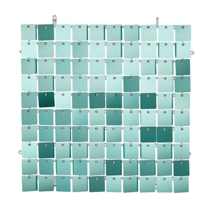 Rideau de porte vert menthe 30cm