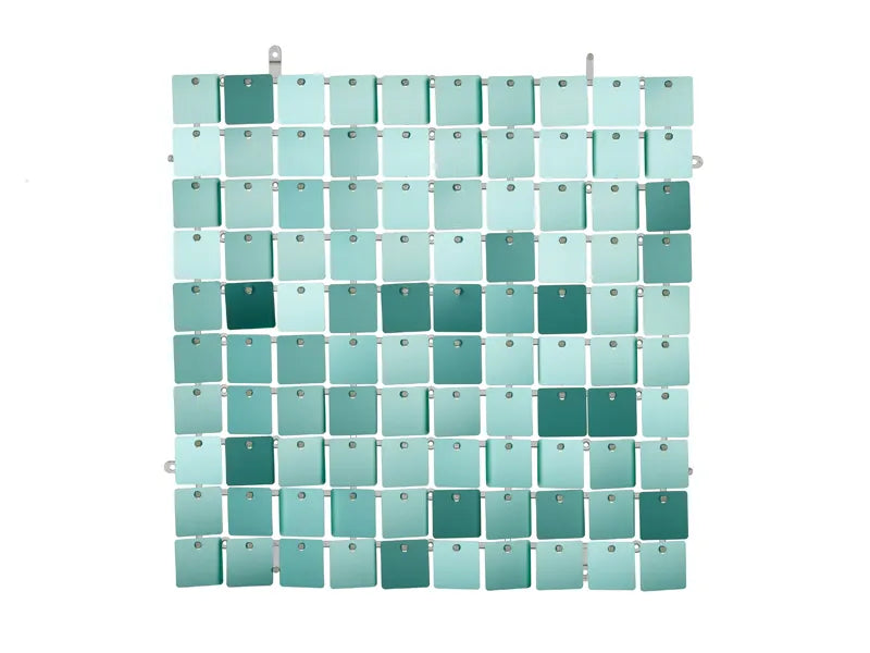 Rideau de porte vert menthe 30cm