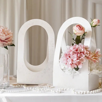 Boîte à partage blanche Boîte à fleurs 38cm