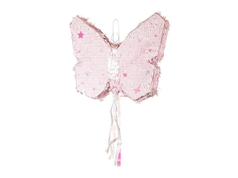 Pinata papillon rose 58cm