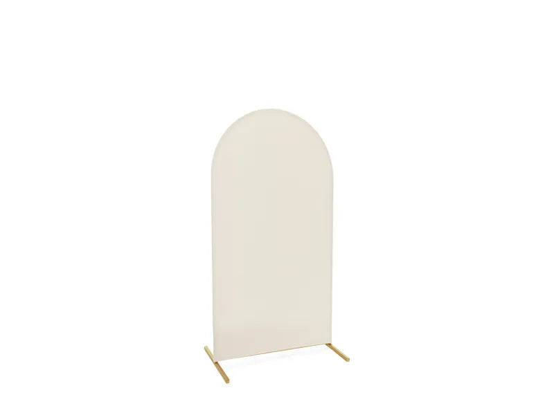 Arche de ballons de mariage beige