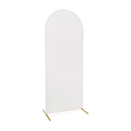 Housse pour cadre de toile de fond blanc 2m