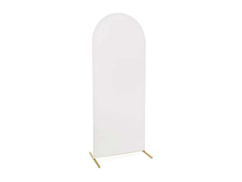 Housse pour cadre de toile de fond blanc 2m