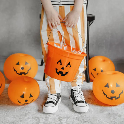 Ballons d'Halloween Citrouilles Orange 25cm 5pcs