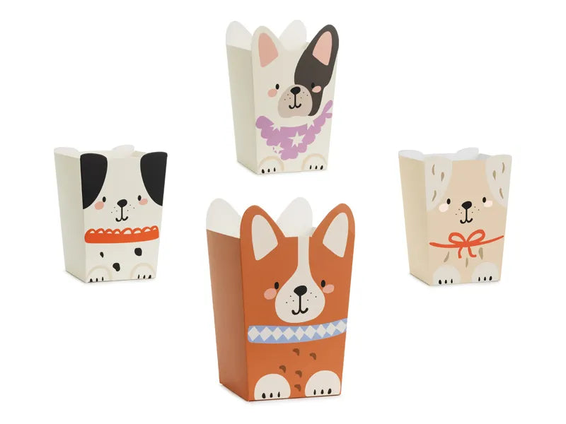 Bols à pop-corn pour chiens 6pcs