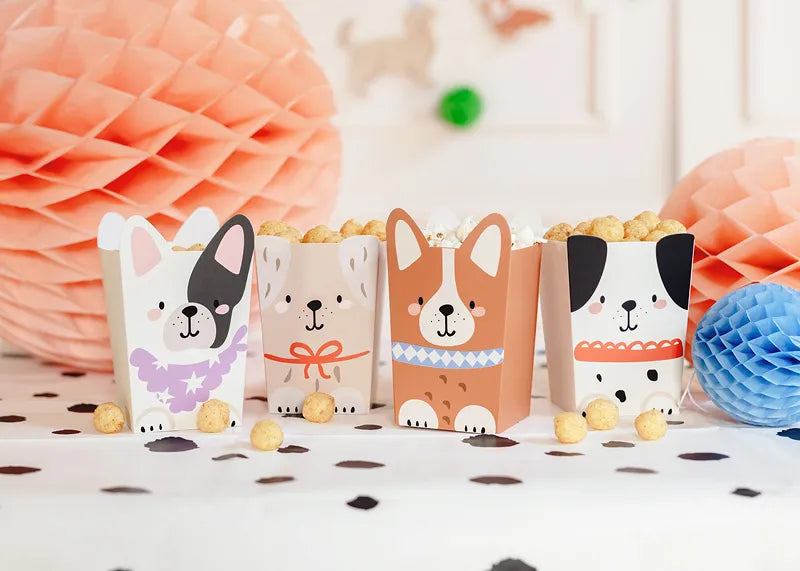 Bols à pop-corn pour chiens 6pcs