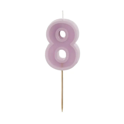 Bougie de 8 ans Bougie de 10cm