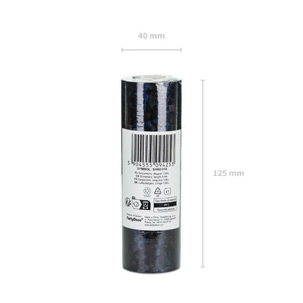 Serpentine noire holographique 3,8 m