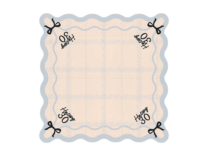 30 Years Napkins 33cm 12pcs