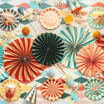 Assiettes de cirque 18cm 6pcs