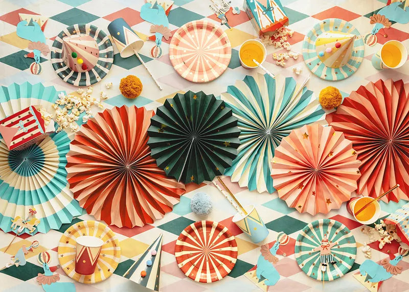 Assiettes de cirque 18cm 6pcs