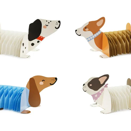 Décoration de table pour chien 30cm 4pcs