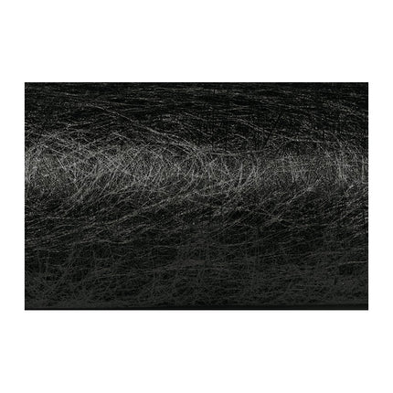 Chemin de table noir brillant 10M 30cm