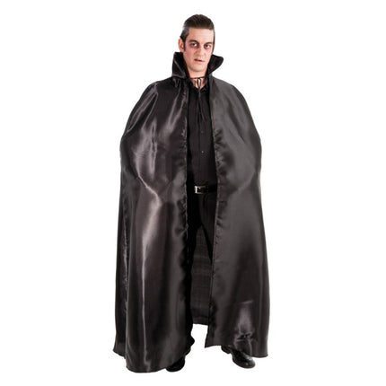 Cape de vampire noire 163 cm